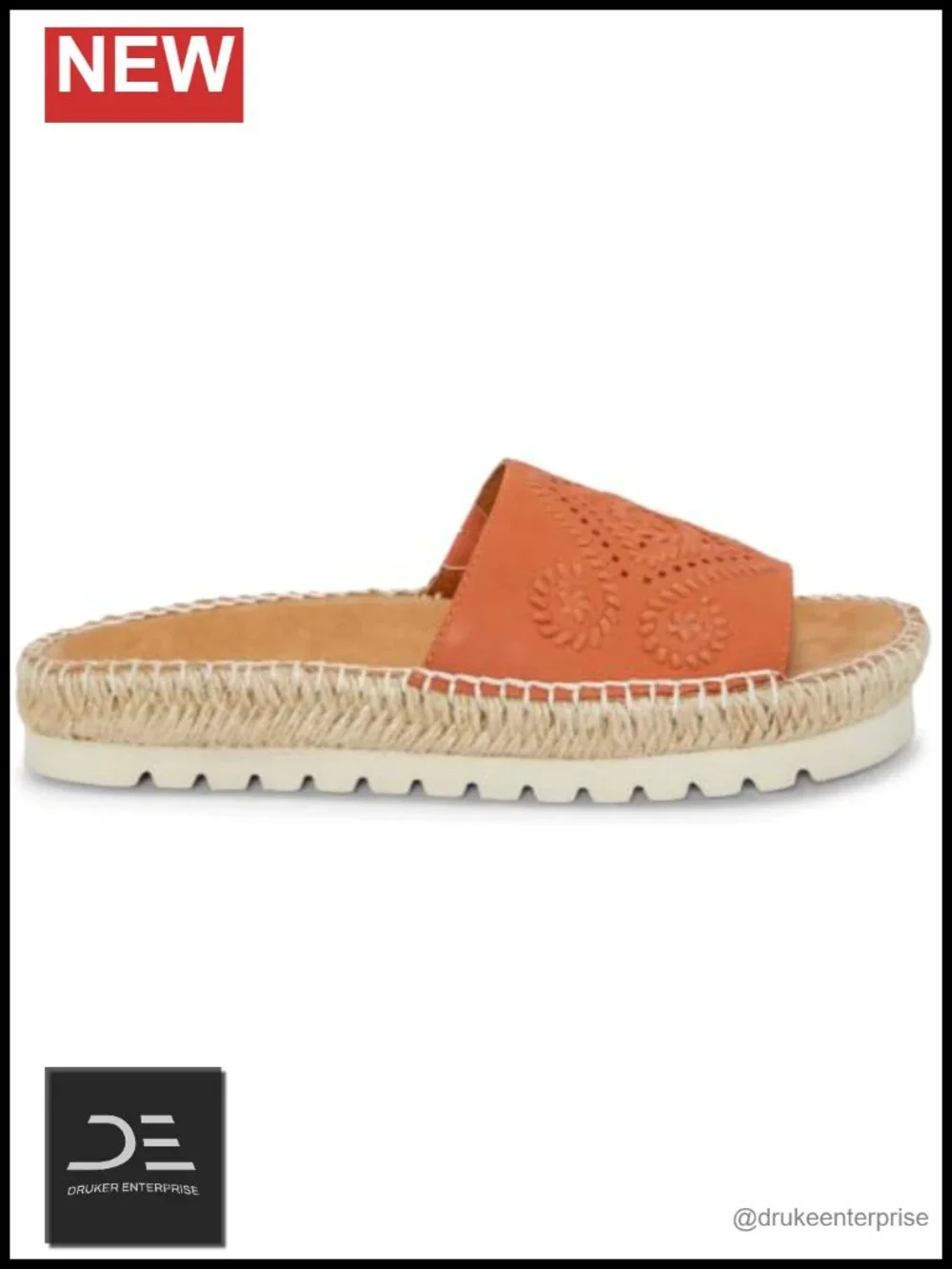 Lucky Brand Lemana Platform Sandals, Leather Upper, Slip-On, Breathable